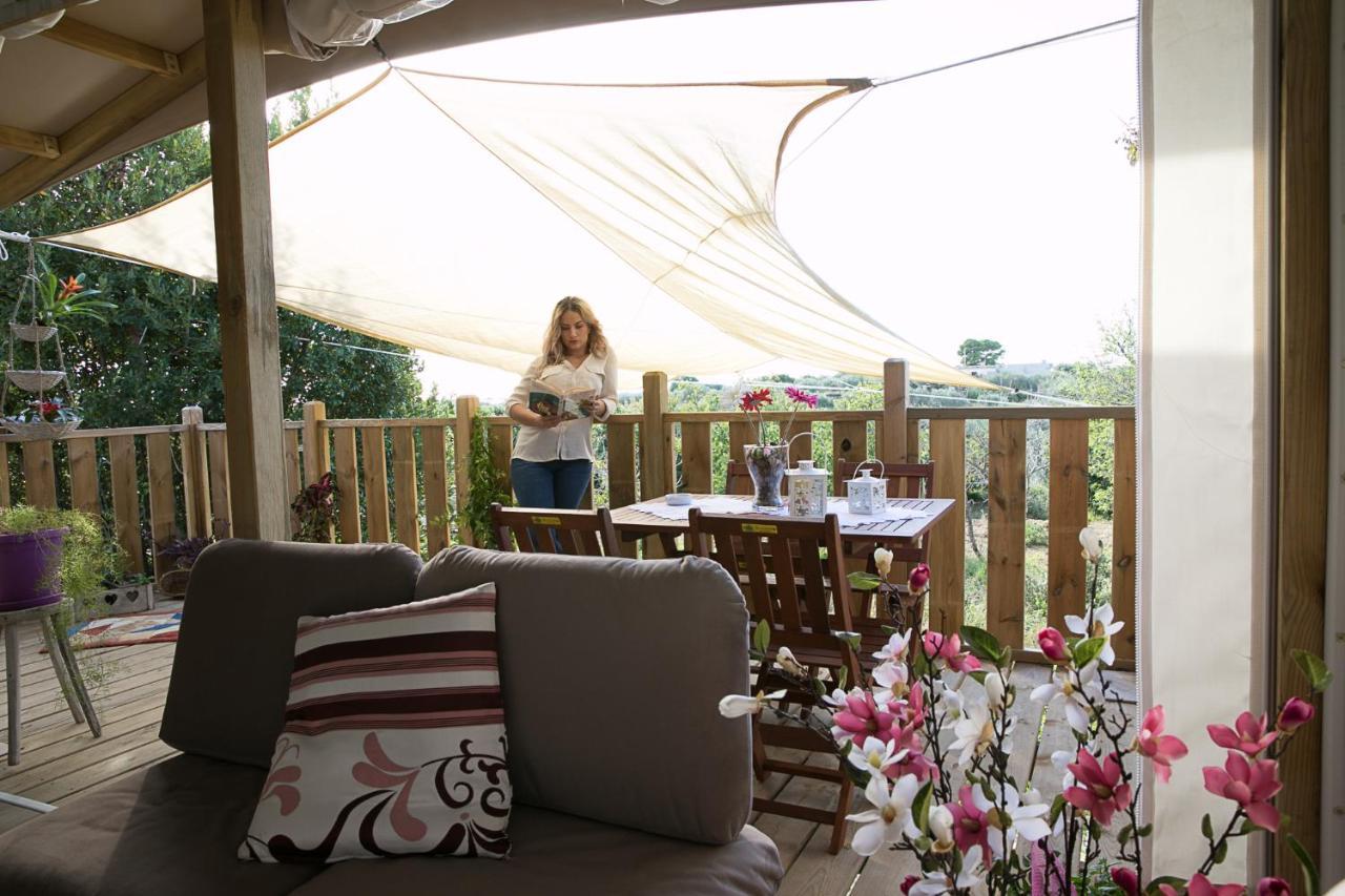 Ciriga Sicily Glamping Resort ซานตามาเรีย เดล โฟกัลโล ภายนอก รูปภาพ