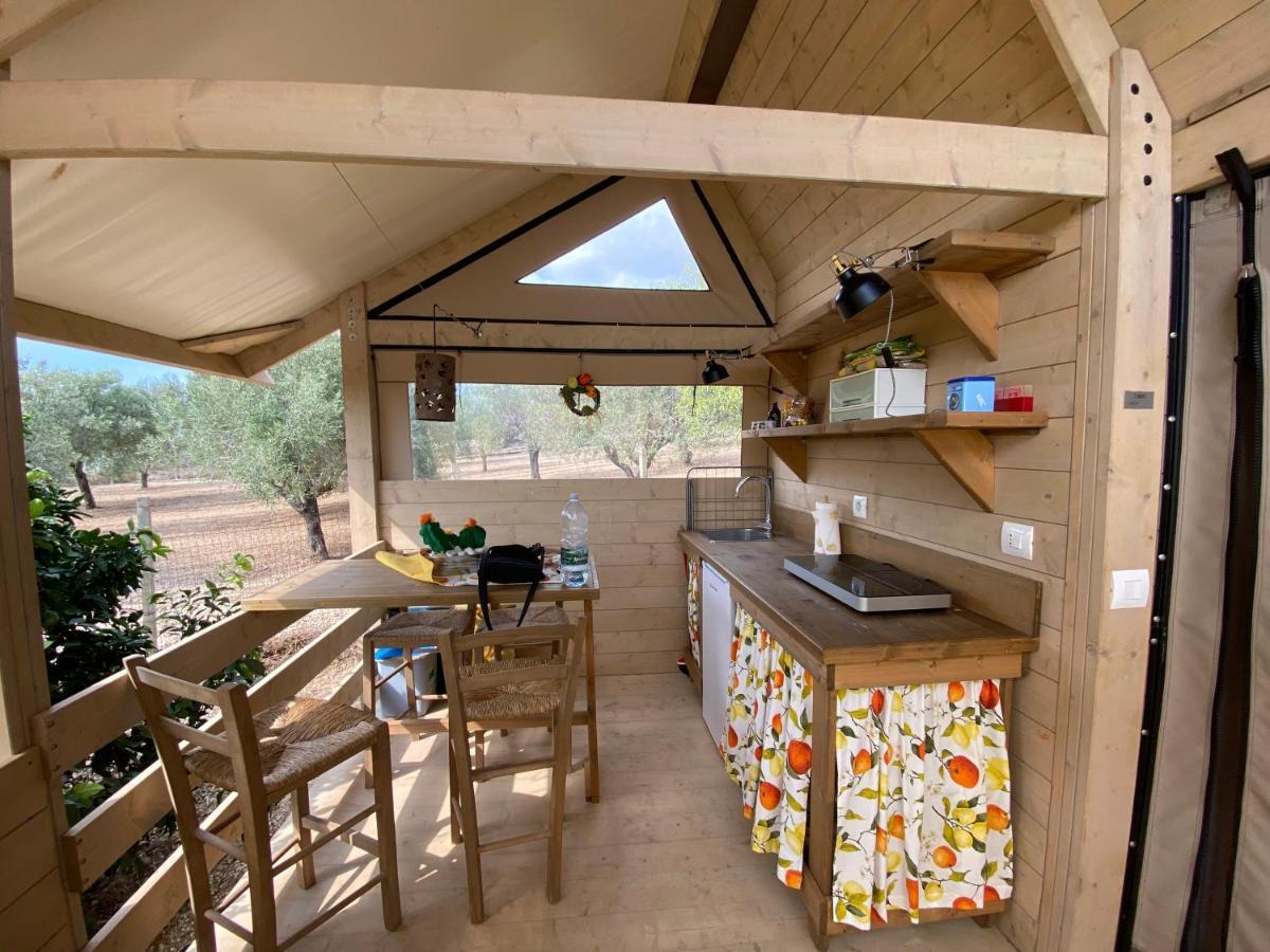 Ciriga Sicily Glamping Resort ซานตามาเรีย เดล โฟกัลโล ภายนอก รูปภาพ